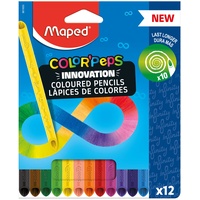 Maped Color Peps Buntstifte farbsortiert, 12 St.