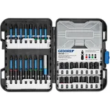 Gedore Torsions-Bit-Set 666-032 - Hochwertiger Bitsatz für Profis - 32-teiliges Set inkl. praktischem Aufbewahrungskoffer mit Bithalter