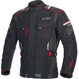 BÜSE Breno Pro Motorrad Textiljacke, schwarz-rot, Größe XS