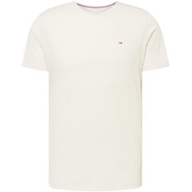 Tommy Jeans T-Shirt 'Jaspe' - Beige,Rot,Weiß,Dunkelblau - XL