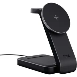 Trust Viro - Kabelloses Ladegerät - magnetisch, 3-in-1