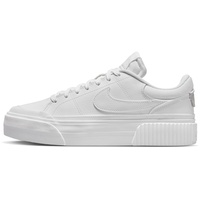 Nike Court Legacy Lift Sneaker, White/White-White, 44.5