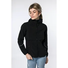 DEPROC activ NIGEL PEAK Softshelljacke Schwarz L