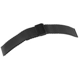 Engelhardt Uhrenarmband MB0088 Milanese Uhrenarmband Mesh schwarz 18 - 24 mm schwarz 18 mm