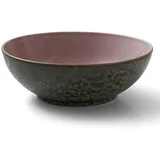 Bitz Salatschüssel Grau/Hellrot 30 cm