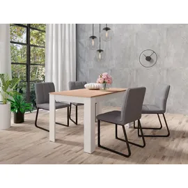 byLIVING Nori 140 x 75 x 80 cm weiß