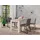 byLIVING Nori 140 x 75 x 80 cm weiß