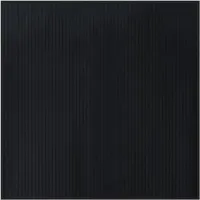 vidaXL Teppich, Quadratisch Schwarz 100x100 cm Bambus