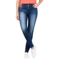 TIMEZONE Damen Jeans SLIM ENAYTZ WOMANSHAPE Slim Fit Grape Bue Wash 3565 Normaler Bund Reißverschluss W 27 L 32