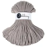 Bobbiny Garn 5 mm Grau-Violett 100 m
