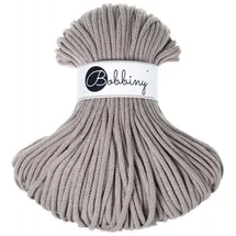 Bobbiny Garn 5 mm Grau-Violett 100 m