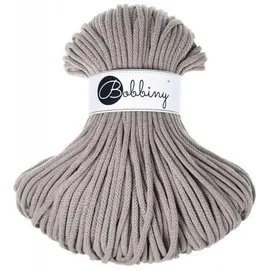 Bobbiny Garn 5 mm Grau-Violett 100 m