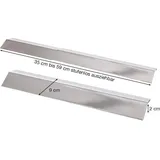 All'Grill Edelstahl Flammblech schmal, variabel 35-59 cm / 9 cm