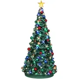Lemax Outdoor Holiday Tree Weihnachtsdorf 1,15 x 2,45 m grün/mehrfarbig