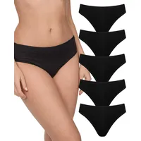 NUR DIE Mini Slip 5 St. Schwarz 40/42