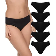 NUR DIE Mini Slip 5 St. Schwarz 40/42