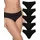 NUR DIE Mini Slip 5 St. Schwarz 40/42
