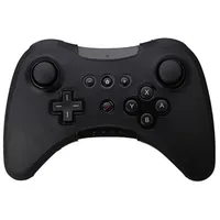 Silikon-Schutzhülle für Nintendo Wii U Pro, WiiU (kabellose Controller), Schwarz