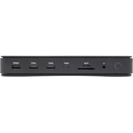 iTEC i-tec Thunderbolt 4 Dock Gen3 - 8K/4K, 2x DP, 1x 2.5 GBit LAN, 4x USB-A (5 Gbps), 1x USB-A 2.0, 1x USB-C, SD/FC, 92W PD, 140W USB-C Netzteil