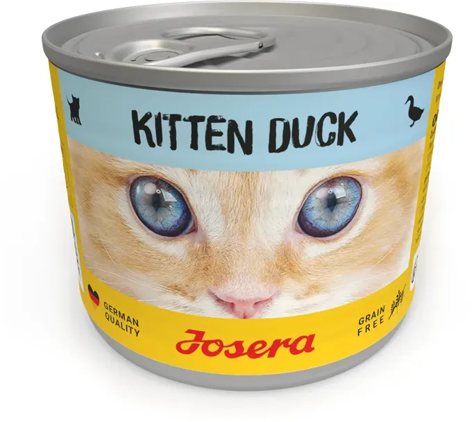 JOSERA Kitten Ente Nassfutter für Kätzchen 200g