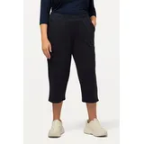 Ulla Popken Funktionshose 7/8 Jogginghose Blau 46/48