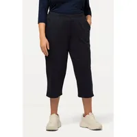 Ulla Popken Funktionshose 7/8 Jogginghose Blau 46/48
