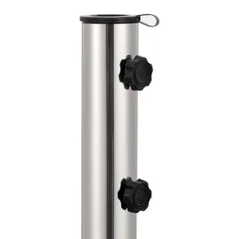 vidaXL Schirmständer Granit 30 kg Quadrat Schwarz
