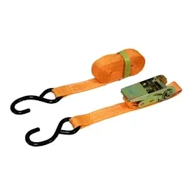 Baumarktplus Spanngurt Ratschen Zurrgurt 5m 800kg 0,8t 0,8to ORANGE 2tlg
