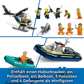 LEGO City Polizeistation auf der Gefängnisinsel