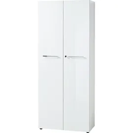 Germania GW-Monteria Aktenschrank 80 x 37 x 196 cm weiß