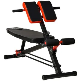 Homcom Multifunktionale Trainingsbank schwarz/rot