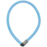 ABUS 3406C/55 Color Kabelschloss 3406C - Zahlenschloss - 55 mm langes Stahlkabel mit Kunststoffummantelung - ABUS-Sicherheitslevel 1 - Zufallsfarbe