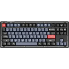 Keychron Key V3 TKL Frost Black, RGB Key Brown H V3-C3-DE