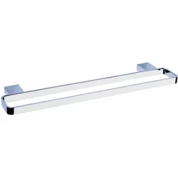 Bravat doppelte Badetuchstange New York - 50 cm, chrom