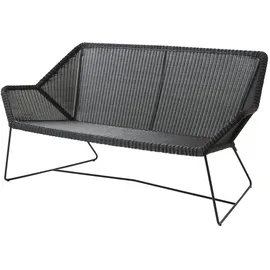 Cane-Line Breeze 2-Sitzer Gartensofa schwarz