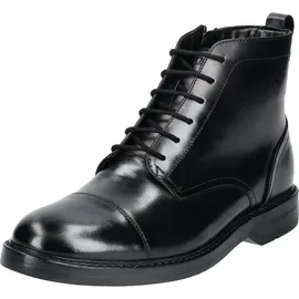 CLARKS Aldwin Cap Chukka-Stiefel, Black Leather, 45 EU