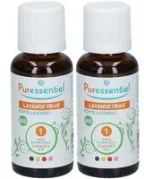 Puressentiel Huile Essentielle Lavande Vraie BIO 2x30 ml