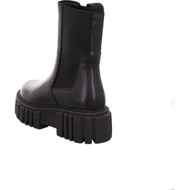 Marc O'Polo Christel Chelsea-Boot aus Rindleder mit profilierter Bulky-Sohle - schwarz, Größe 40 EU