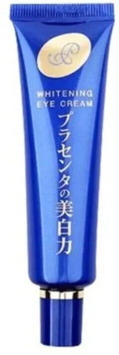 Meishoku Placewhiter Medicated Whitening Eye Cream – Placenta-Extrakt, aufhellende & Anti-Aging-Behandlung gegen Augenringe & feine Linien (5 g)