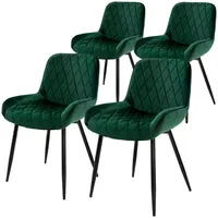 ML-Design 4er Set Esszimmerstühle Vierfußstühle