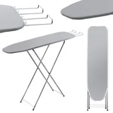 Kadax Bügelbrett mit Fach, 104x30cm Dampfbügelbrett - KADAX