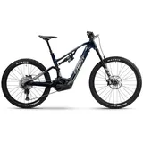 Ghost E-Bike 29/27,5" Ghost E-ASX 160 Advanced AL blue/grey, 12 Gang Shimano XT RD-M8100 12-S Schaltwerk, Mittelmotor