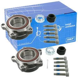 2x Skf Radlagersatz Vorne Passend Für Ford Transit + Transit Tourneo: Radlagersatz Ford: 1377908 Ford: 1371400 Ford: 6c111k018ba Ford: 6c112b663ba Al-