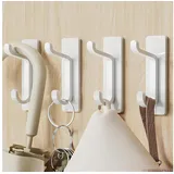 luxuskollektion Türhaken Ultra Stark 4er Pack Weiß