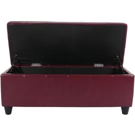 Mendler Sitzbank Kriens Rot 112 x 45 x 45 cm