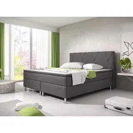 Inter Boxspringbett Boston 180x200 Anthrazit