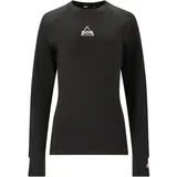 SOS Nuuk Woll Baselayer langes Skiunterhemd schwarz L