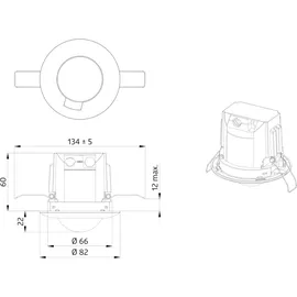Beg Brück Electronic Bewegungsmelder PD3N-1C-NO-PF-DE