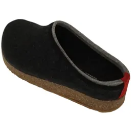 HAFLINGER Grizzly Kris Pantoffel Grau 44