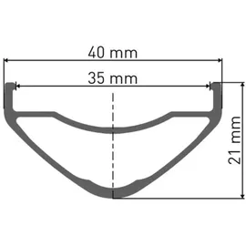 DT Swiss HX 1700 Spline 27,5" | 35 mm